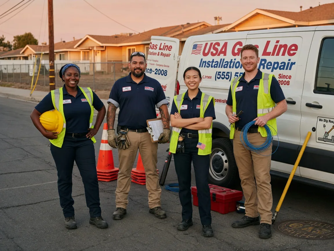 Gas Line Installation company in Pansey, AL